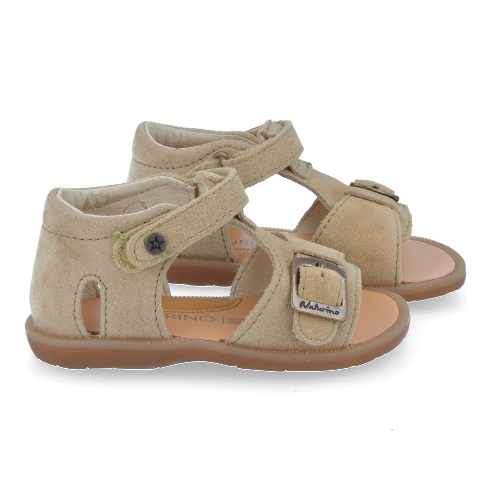 Naturino Sandaal - Naturino Kinderschoenen - Beige | Quarzo