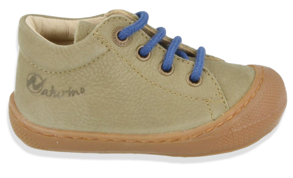 Naturino Veterschoen - Naturino Kinderschoenen | Cocoon Nabuk Soft Militaire