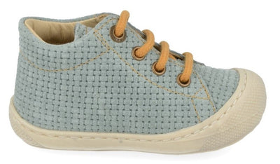 Naturino Babyschoen - Naturino Babyschoenen - Blauw | Cocoon Suede Woven Zucca