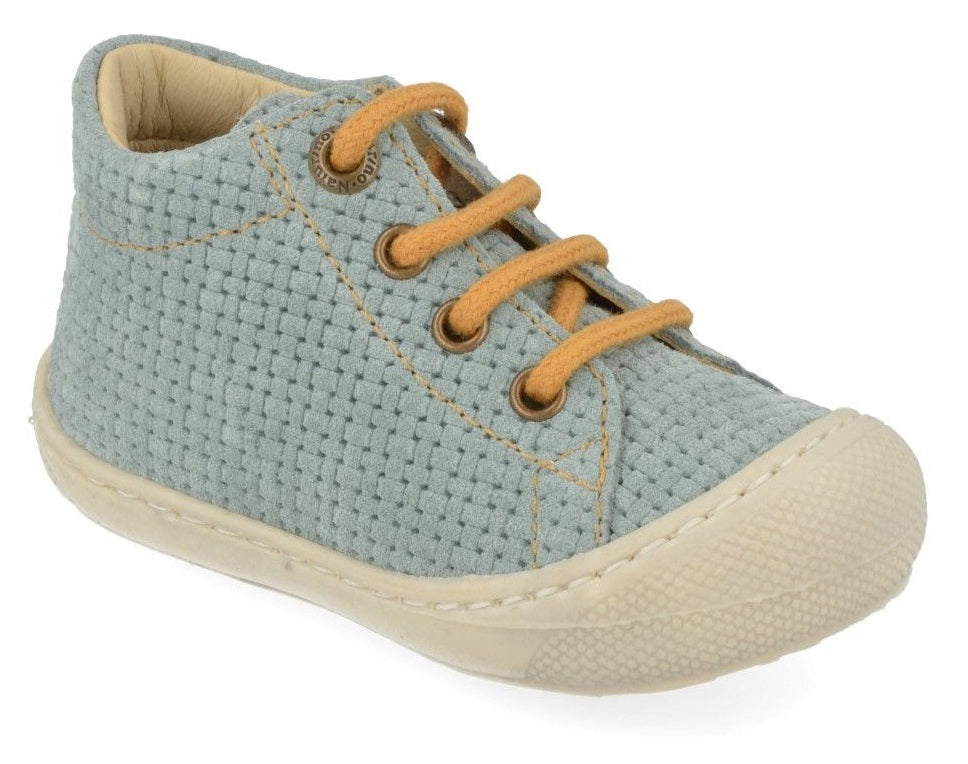 Naturino Veterschoen - Naturino Kinderschoenen | Cocoon Suede Woven Zucca