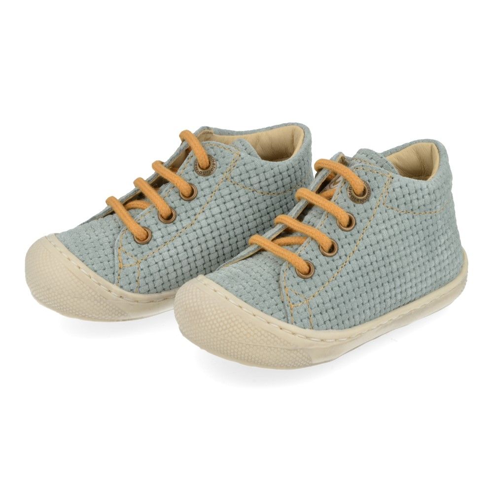 Naturino Veterschoen - Naturino Kinderschoenen | Cocoon Suede Woven Zucca