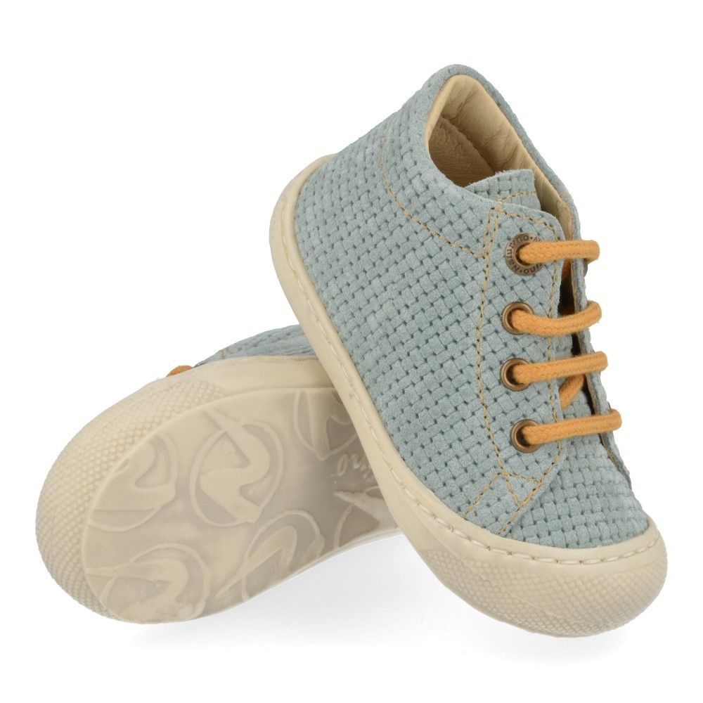 Naturino Veterschoen - Naturino Kinderschoenen | Cocoon Suede Woven Zucca