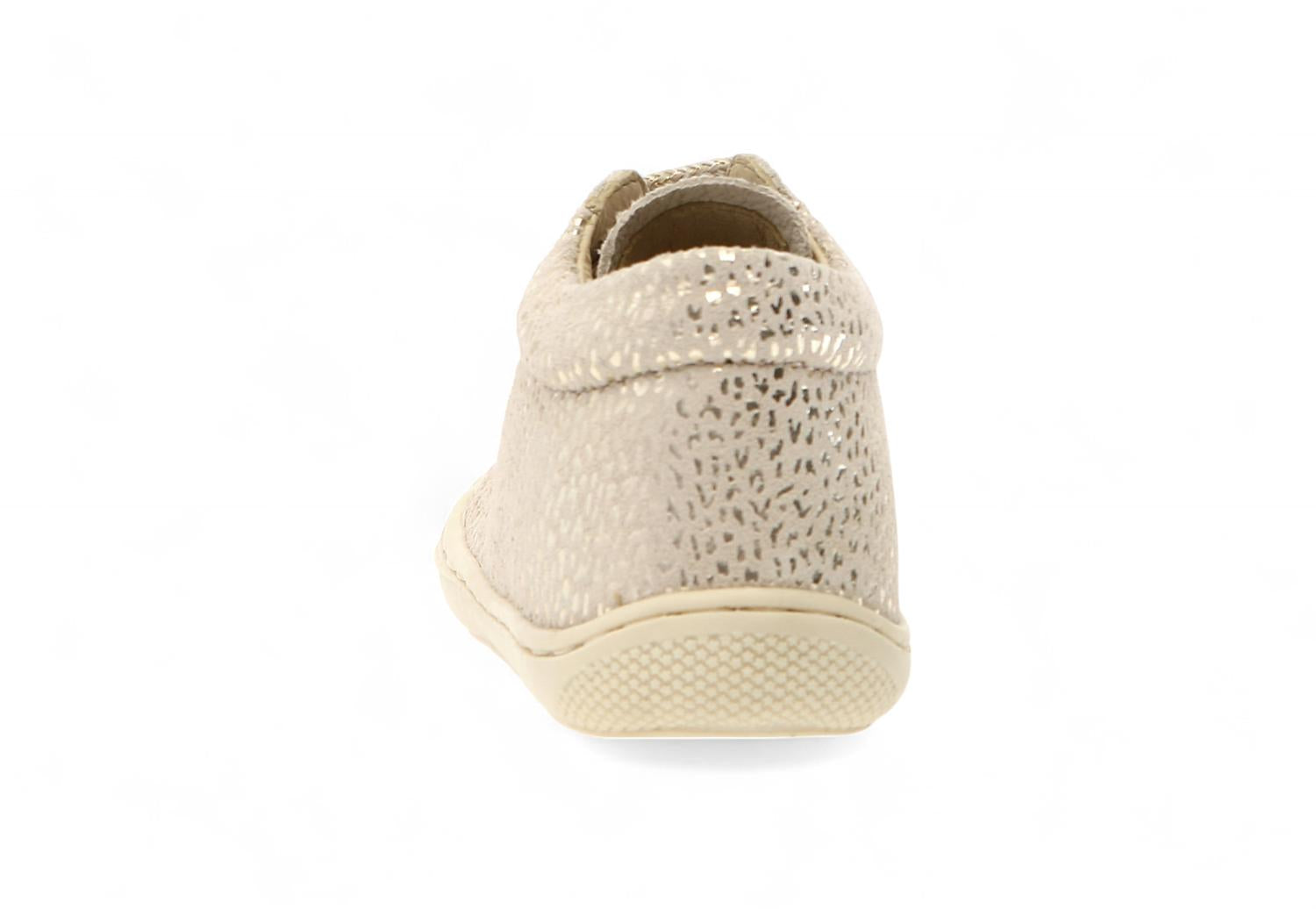Naturino Veterschoen - Naturino Kinderschoenen - Goud | Cocoon Suede Savage Platinum