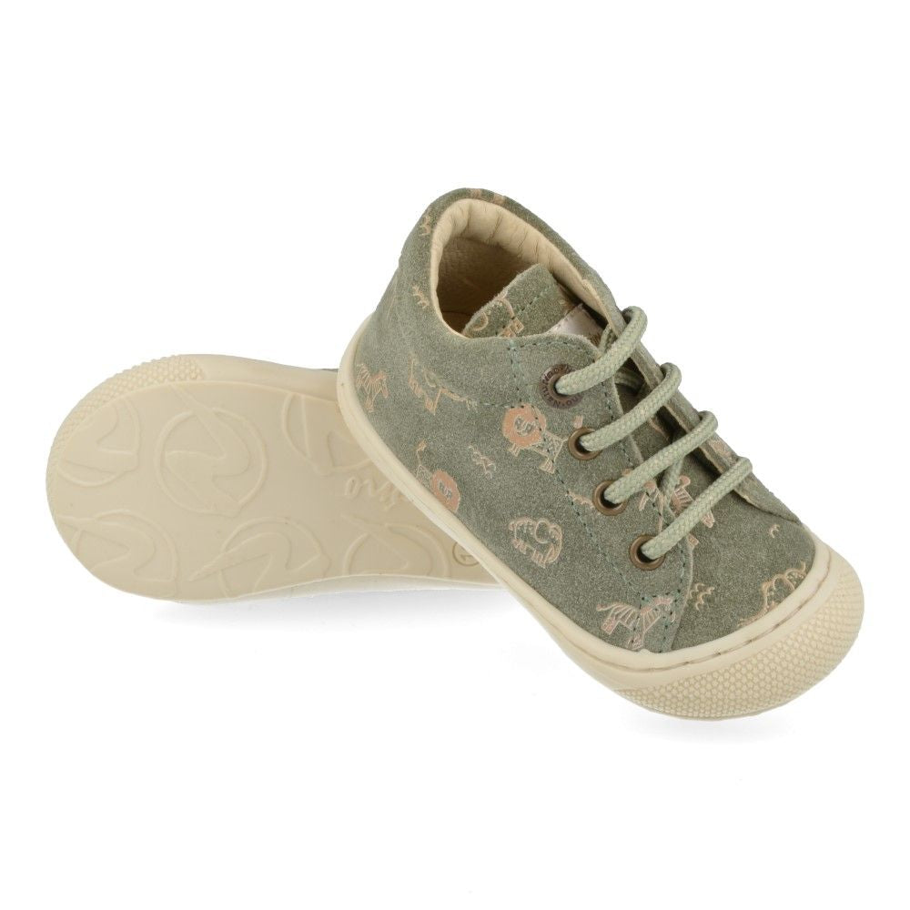 Naturino Veterschoen - Naturino Kinderschoenen - Groen | Cocoon Olive Beige