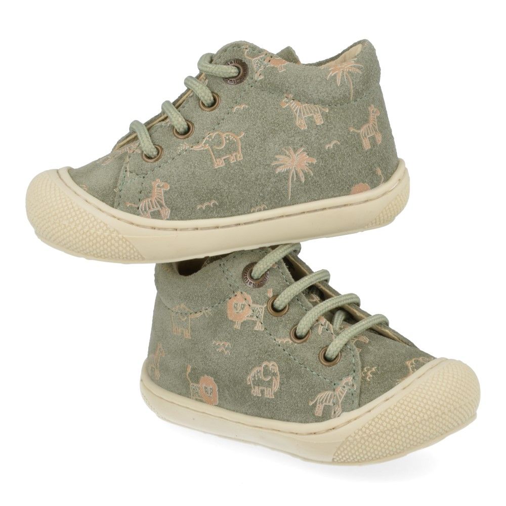 Naturino Veterschoen - Naturino Kinderschoenen - Groen | Cocoon Olive Beige