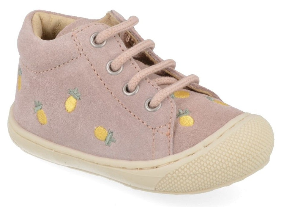 Naturino Veterschoen - Naturino Kinderschoenen - Roze | Cocoon Embrod. Pineapples