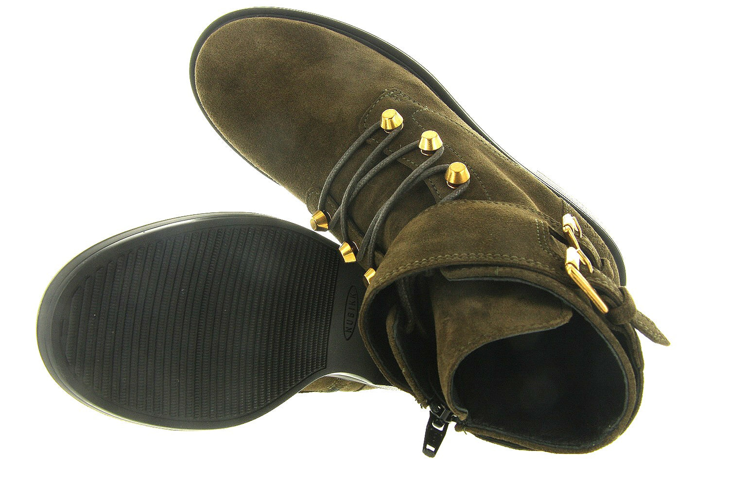 Nubikk Veterboot - Nubikk Damesschoenen | Zoe Banda Suede