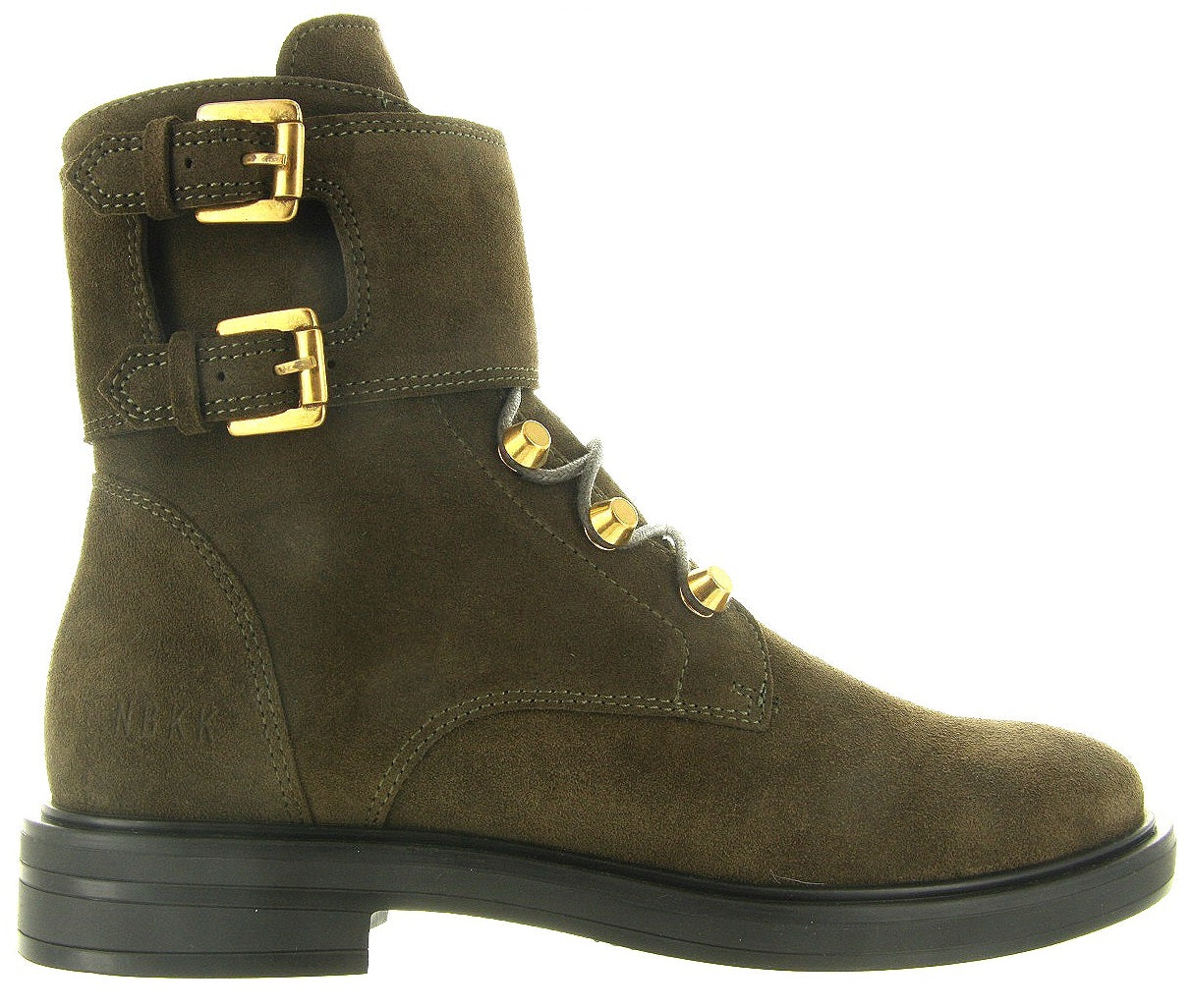 Nubikk Veterboot - Nubikk Damesschoenen | Zoe Banda Suede