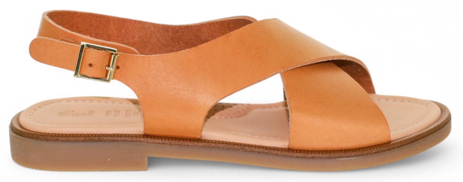 Ocra Sandaal - Ocra Damesschoenen - Naturel | D446