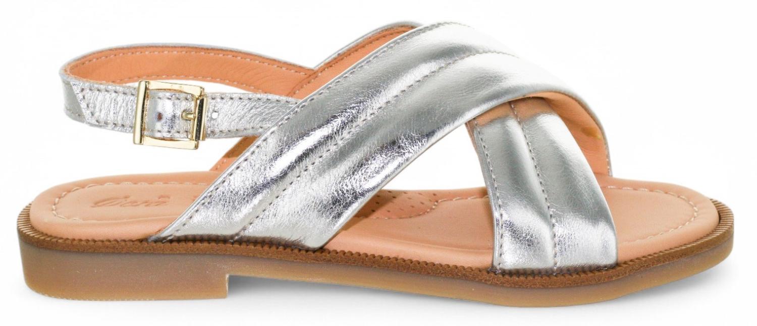 Ocra Sandaal - Ocra Damesschoenen - Zilver | D441
