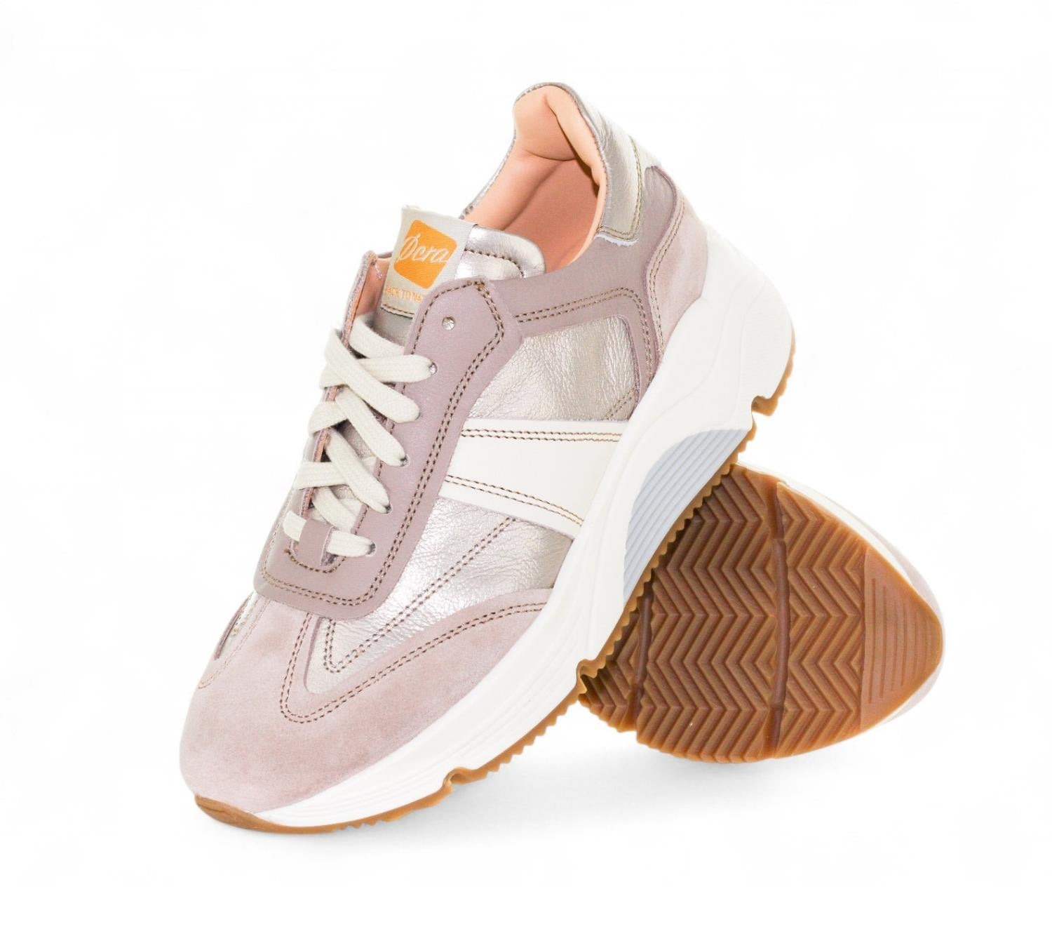 Ocra Sneaker - Ocra Damesschoenen - Taupe | D780