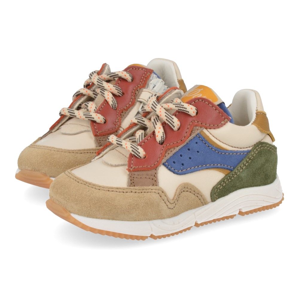 Ocra Sneaker - Ocra Kinderschoenen - Beige | D367