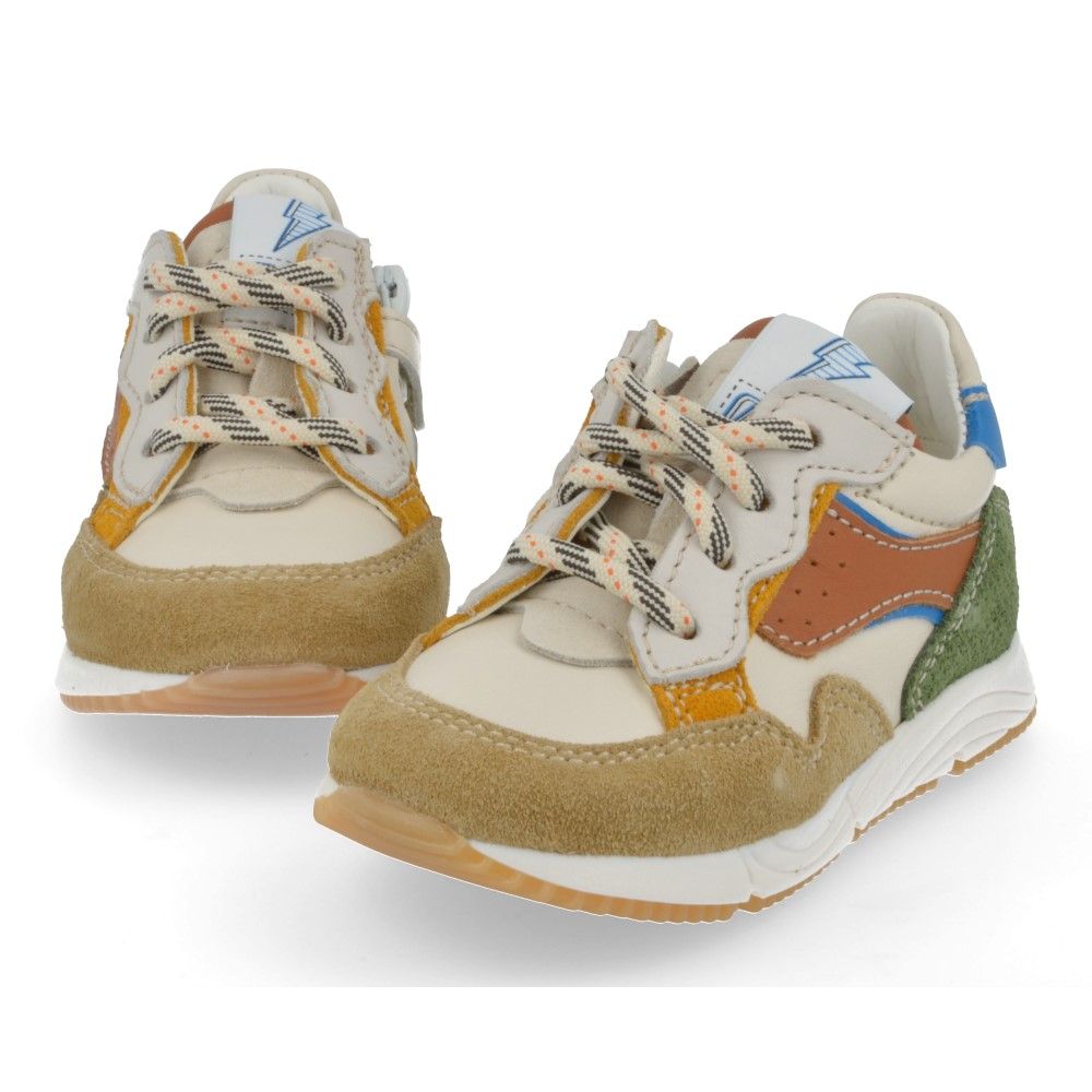 Ocra Sneaker - Ocra Kinderschoenen - Beige | D367