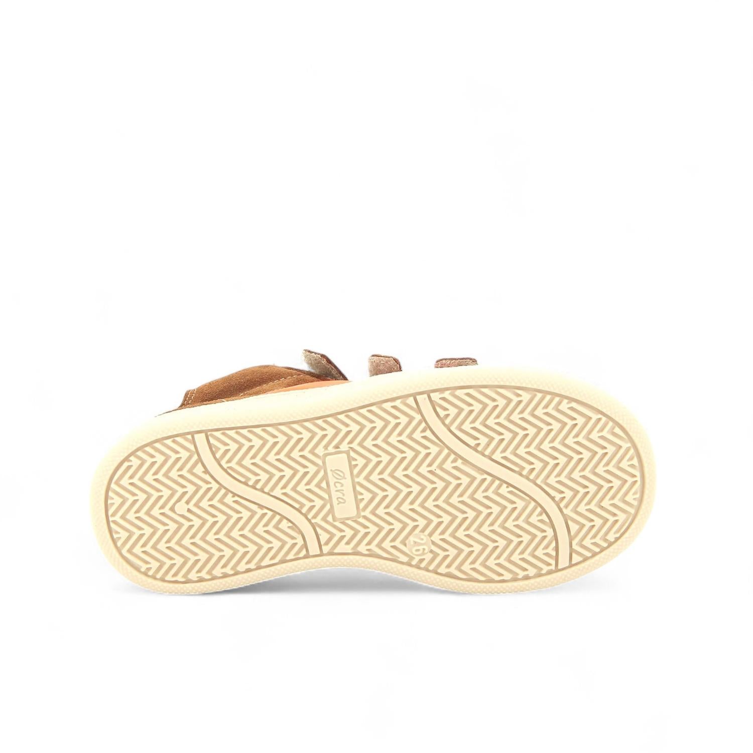Ocra Sneaker - Ocra Kinderschoenen - Cognac | D921