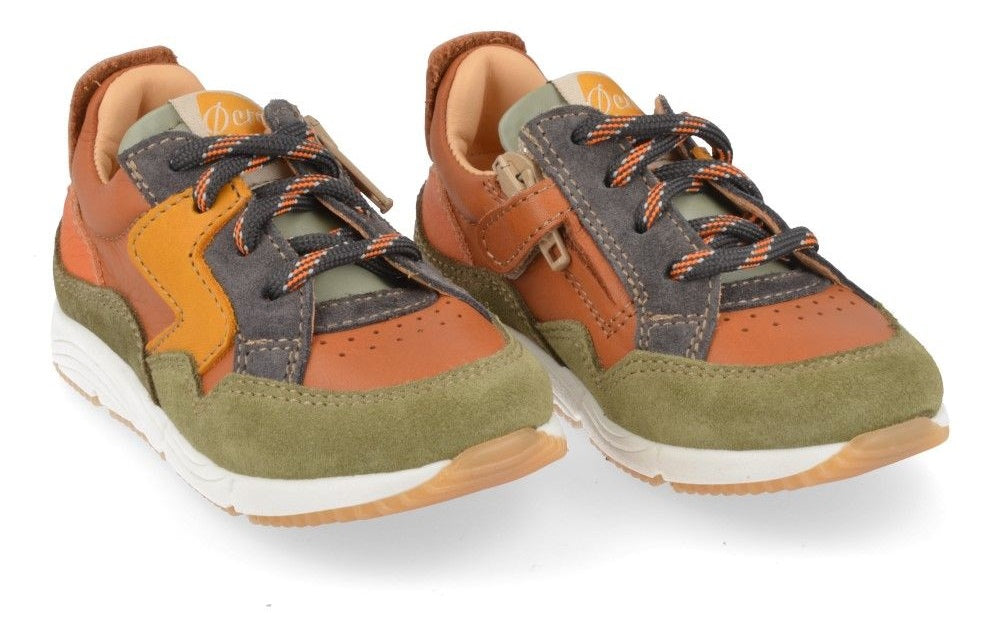 Ocra Sneaker - Ocra Kinderschoenen | D376 Cognac