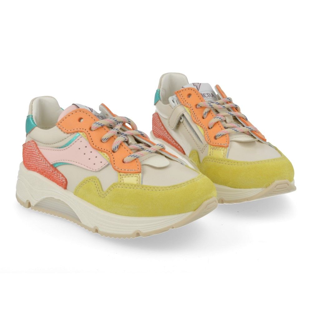 Ocra Sneaker - Ocra Kinderschoenen - Lichtblauw | D365