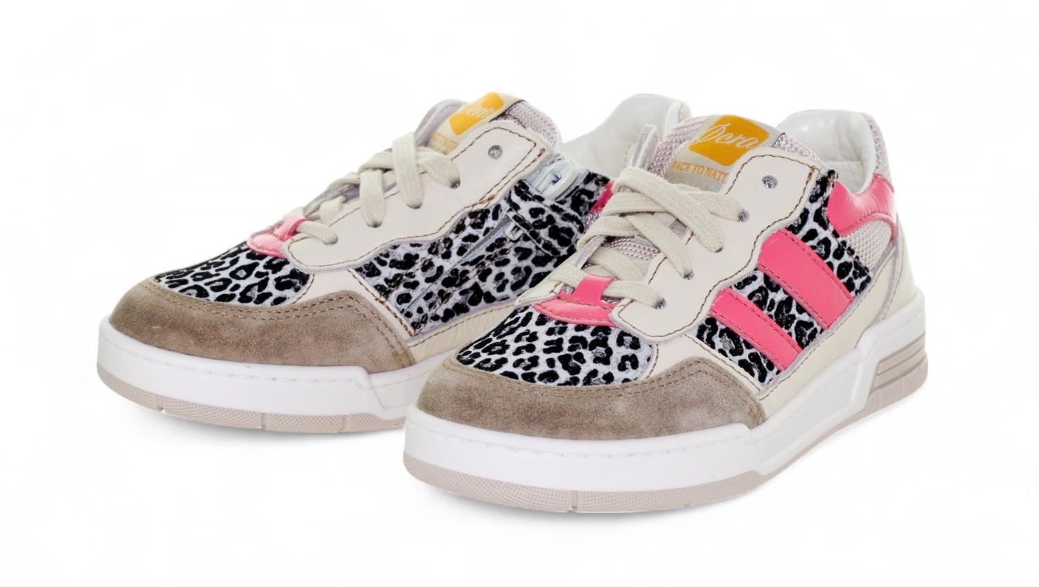 Ocra Sneaker - Ocra Kinderschoenen - Luipaard | D910