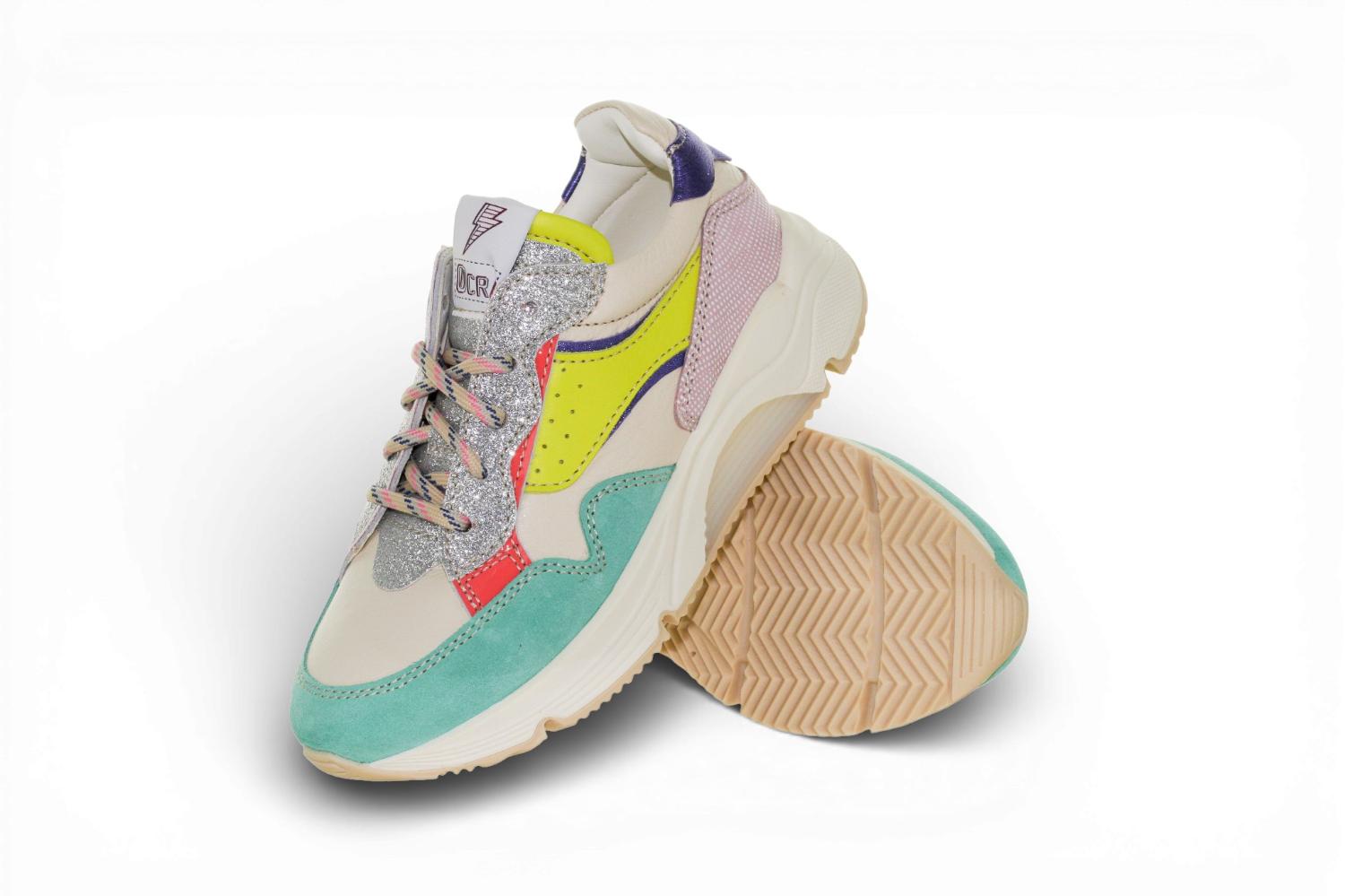 Ocra Sneaker - Ocra Kinderschoenen - Zilver | D365