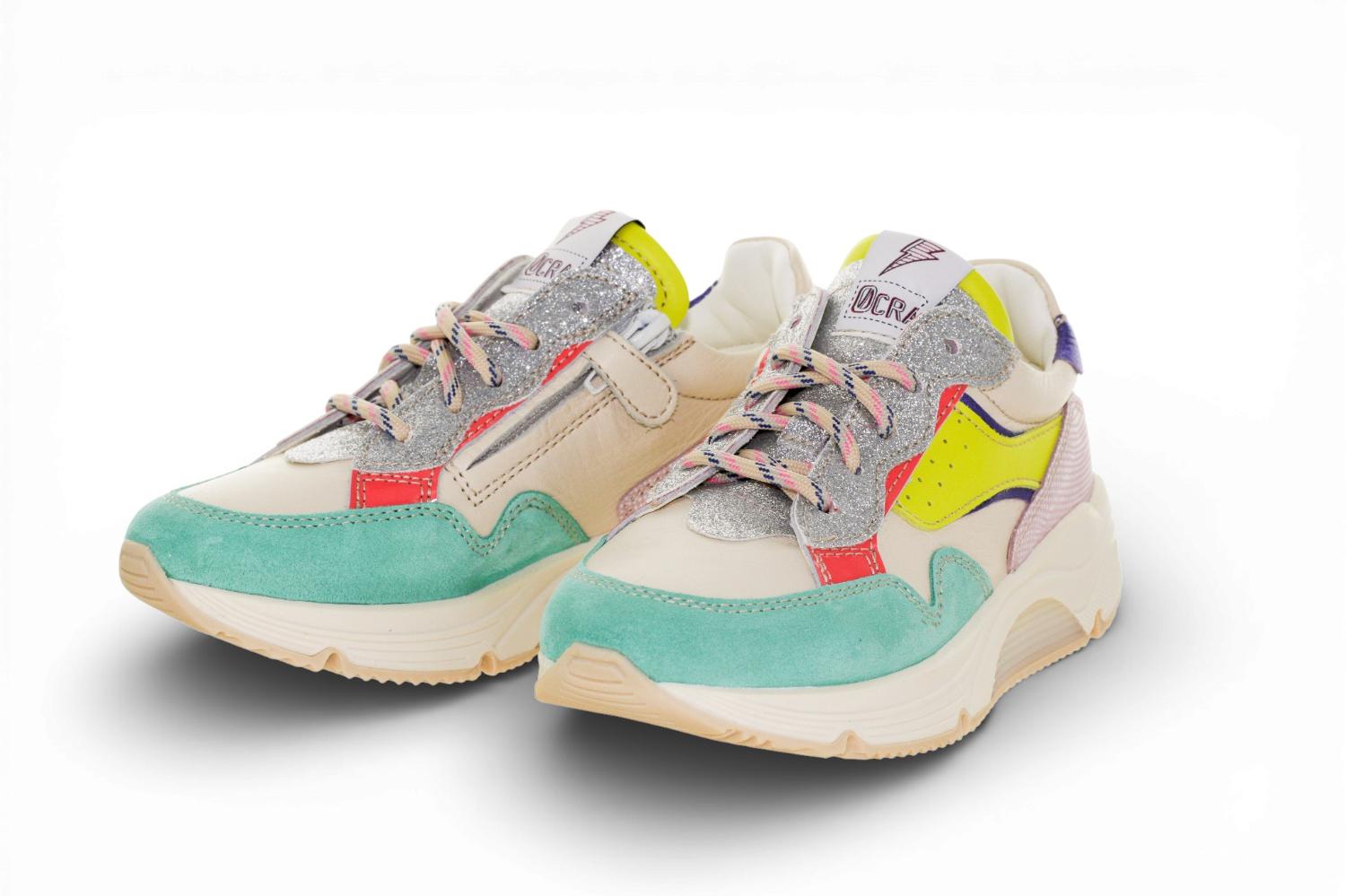 Ocra Sneaker - Ocra Kinderschoenen - Zilver | D365