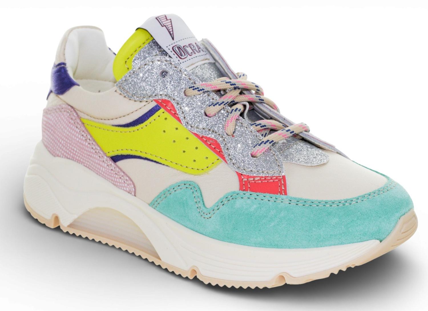 Ocra Sneaker - Ocra Kinderschoenen - Zilver | D365