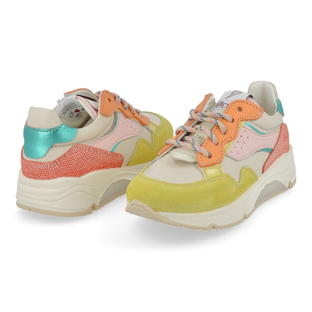 Ocra Women Sneaker - Ocra Damesschoenen - Lichtblauw | D365