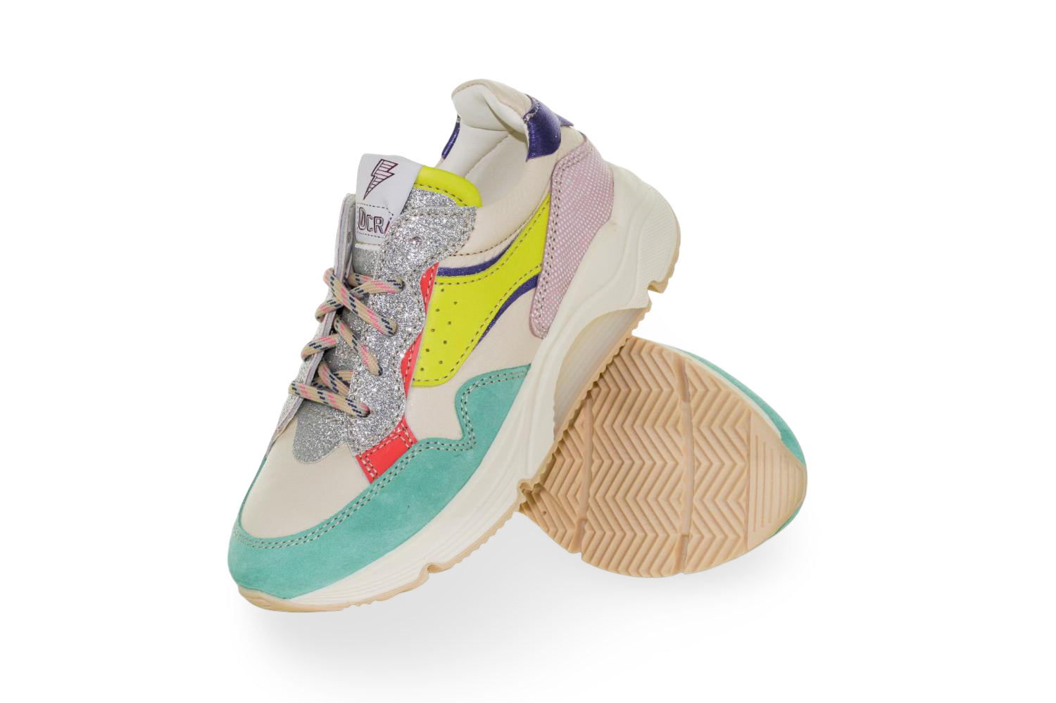 Ocra Women Sneaker - Ocra Damesschoenen - Zilver | D365