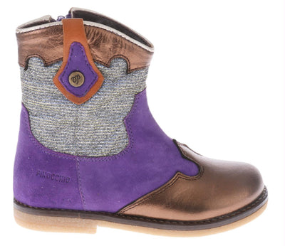 Botte Pinocchio - Chaussures pour enfants Pinocchio By Hip - Violet | P1674