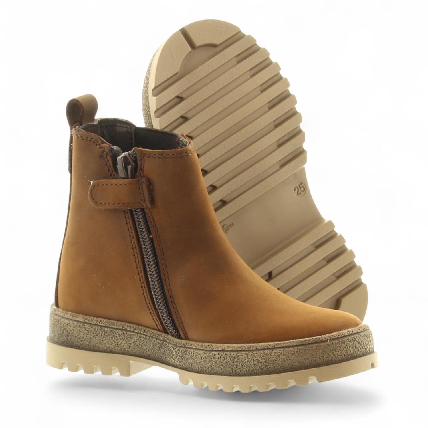 Pinocchio Laarsje - Pinocchio By Hip Kinderschoenen - Cognac | P2153