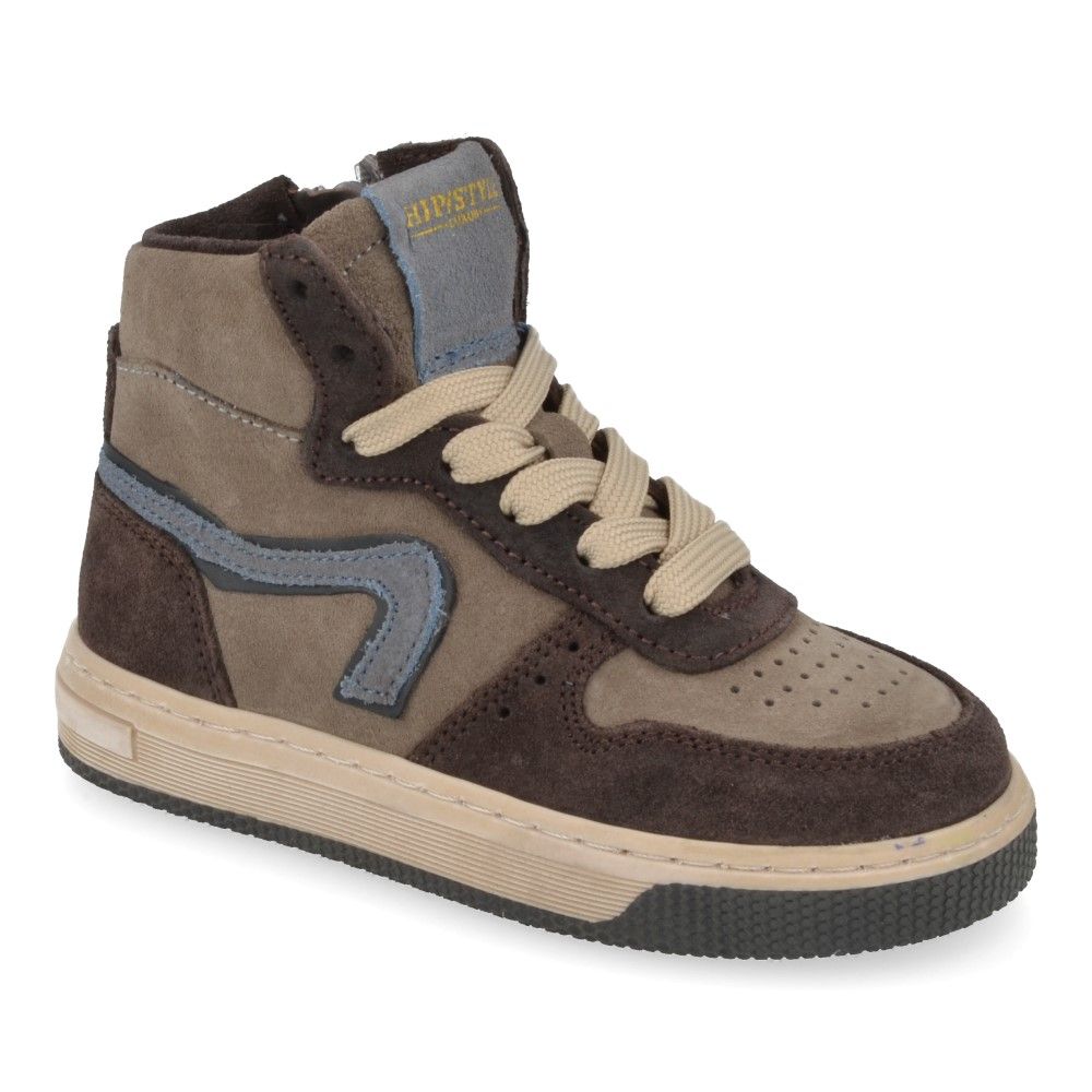 Pinocchio Sneaker - Pinocchio By Hip Kinderschoenen - Bruin | P1301