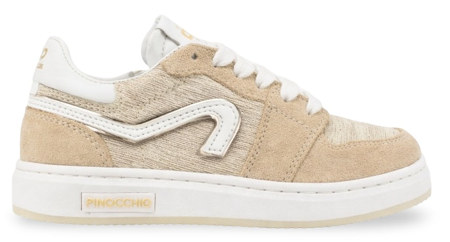 Pinocchio Sneaker - Pinocchio By Hip Kinderschoenen - Goud | P1015