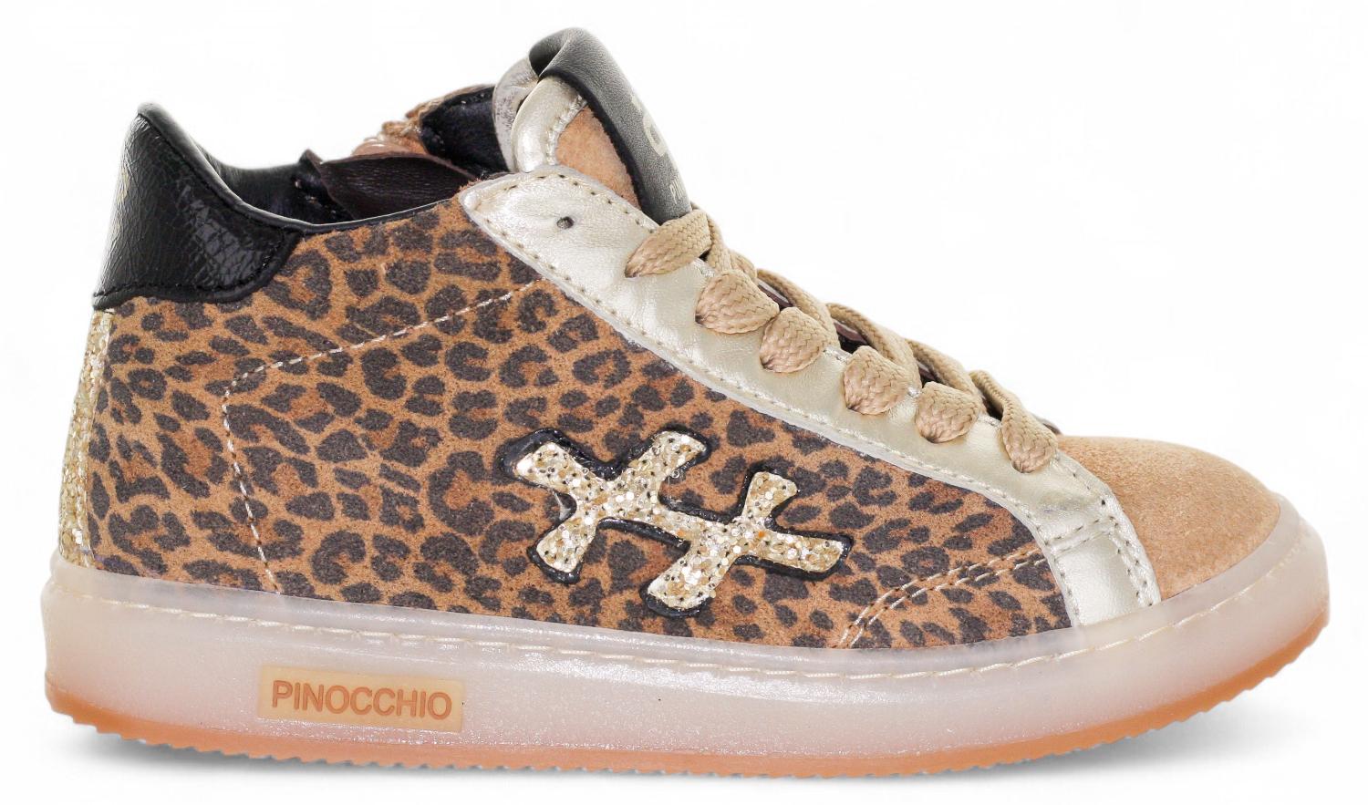 Pinocchio Sneaker - Pinocchio By Hip Kinderschoenen - Goud | P1109