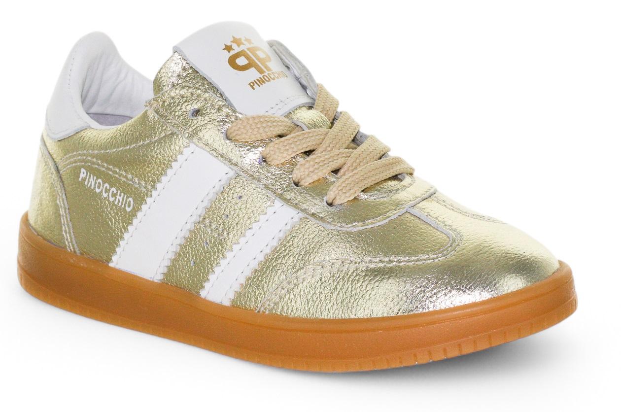 Pinocchio Sneaker - Pinocchio By Hip Kinderschoenen - Goud | P1511