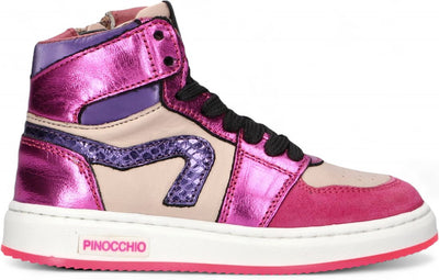 Pinocchio Sneaker - Pinocchio By Hip Kinderschoenen - Roze | P1765
