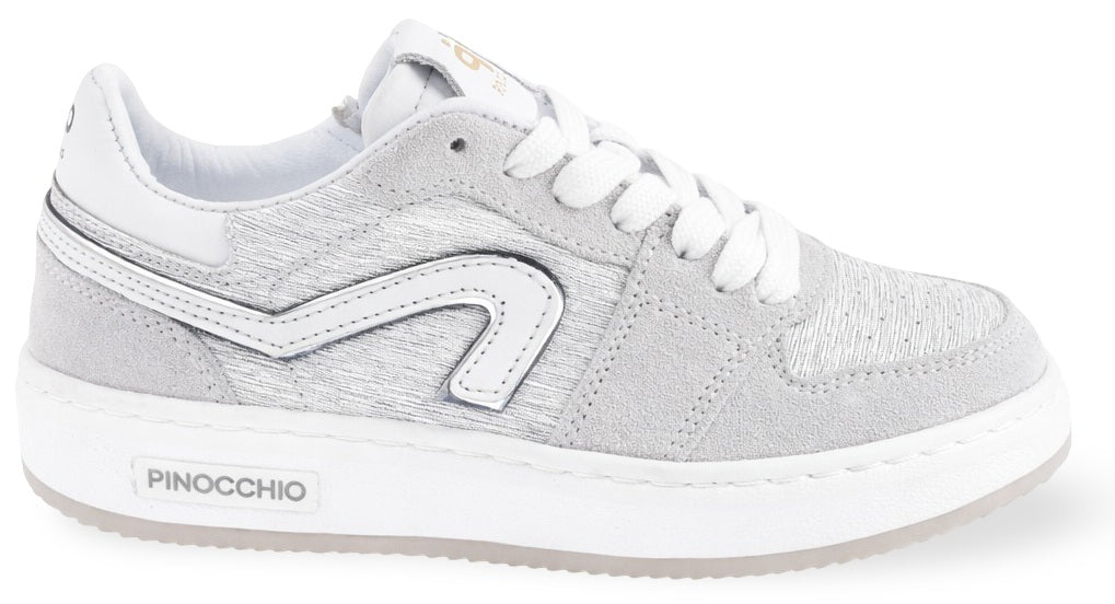 Pinocchio Sneaker - Pinocchio By Hip Kinderschoenen - Zilver | P1015