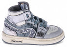 Pinocchio Sneaker - Pinocchio By Hip Kinderschoenen - Zilver | P1765