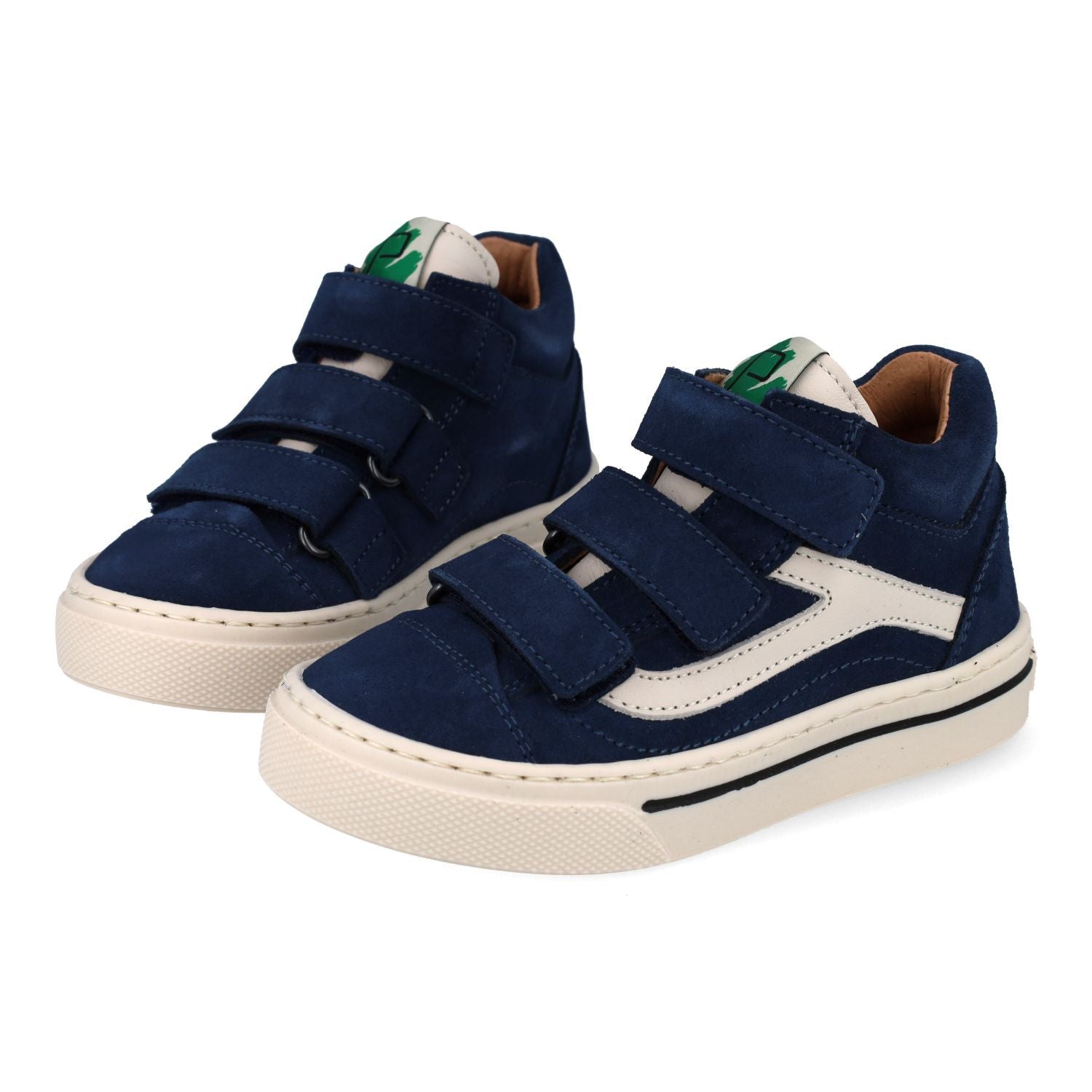 Poldino Sneaker - Poldino Kinderschoenen - Blauw | 6802 Blue