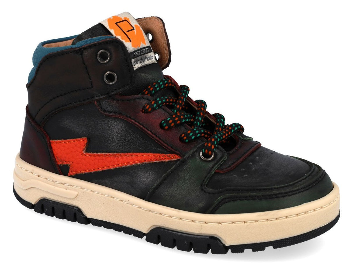 Poldino Sneaker - Poldino Kinderschoenen - Bruin | 6429DM