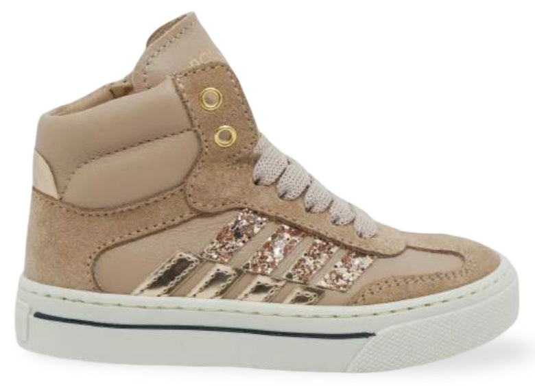 Poldino Sneaker - Poldino Kinderschoenen - Roze | 7002 Basket Cipria