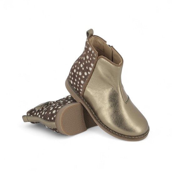 Pom D'Api Laars - Pom D'api Kinderschoenen - Bruin | Trip Back Brown Pony Pao