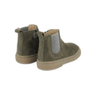 Pom D'Api Laars - Pom D'api Kinderschoenen - Groen | Trix Jodzip Nubuck