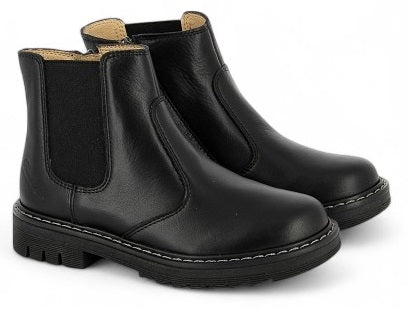 Pom D'Api Laars - Pom D'api Kinderschoenen - Zwart | Sid Jodzip