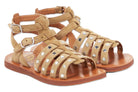 Pom D'Api Sandaal - Pom D'api Kinderschoenen - Beige | Plagette Gladiator