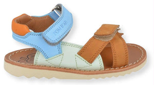 Pom D'Api Sandaal - Pom D'api Kinderschoenen - Blauw | Waff Jimy
