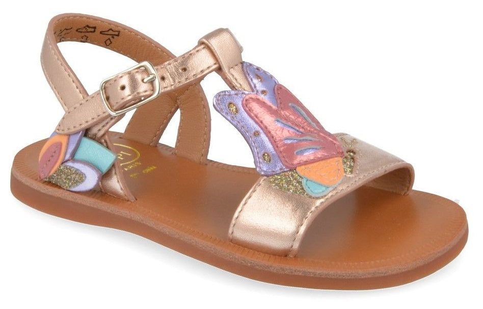 Pom D'Api Sandaal - Pom D'api Kinderschoenen - Goud | Pappilon