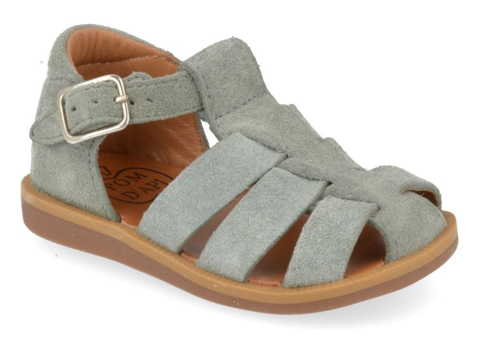 Pom D'Api Sandaal - Pom D'api Kinderschoenen - Grijs | Poppy Daddy