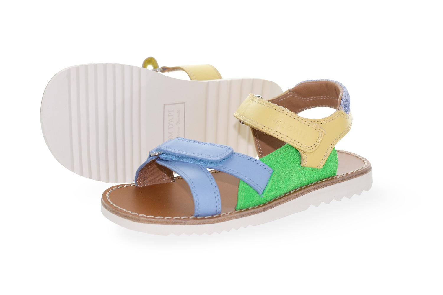 Pom D'Api Sandaal - Pom D'api Kinderschoenen - Groen | Waff Jimy