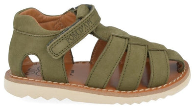 Sandale Pom D'Api - Chaussures Enfant Pom D'api - Vert | Waff Pappy