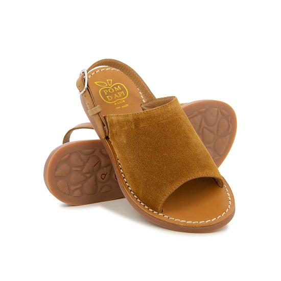 Pom D'Api Sandaal - Pom D'api Kinderschoenen - Naturel | Plage Curv Sling