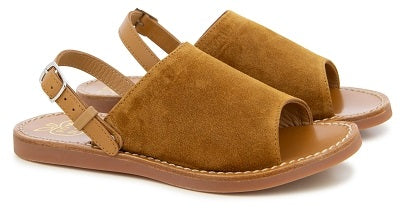 Pom D'Api Sandaal - Pom D'api Kinderschoenen - Naturel | Plage Curv Sling