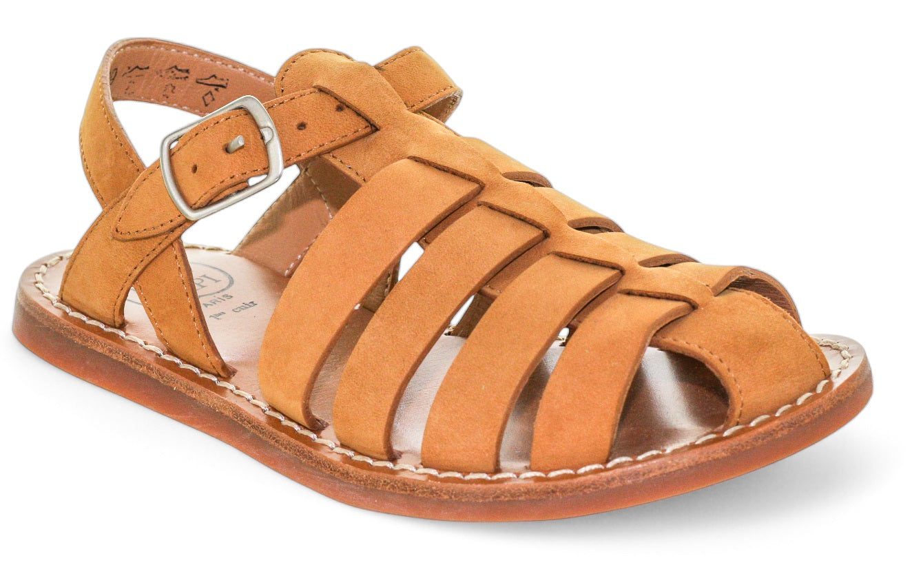 Pom D'Api Sandaal - Pom D'api Kinderschoenen - Naturel | Plage Stich Dad